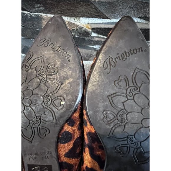 Brighton Leopard print  Eve ladies shoes Sz 8 med - Picture 9 of 12